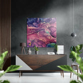 Marmoreal Brushed Aluminium Dibond Wall Art.